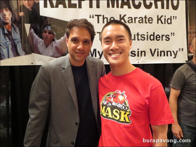 August 30, 2014. Ralph Macchio, The Karate Kid.