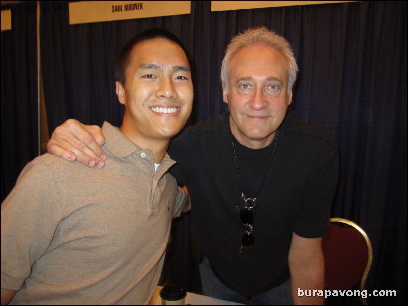 September 6, 2010. Brent Spiner, Data from Star Trek: The Next Generation. (Not an athlete, but a celebrity.)