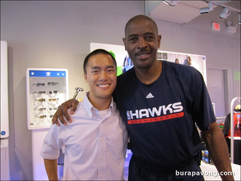 October 23, 2010. Hawks head coach Larry Drew.