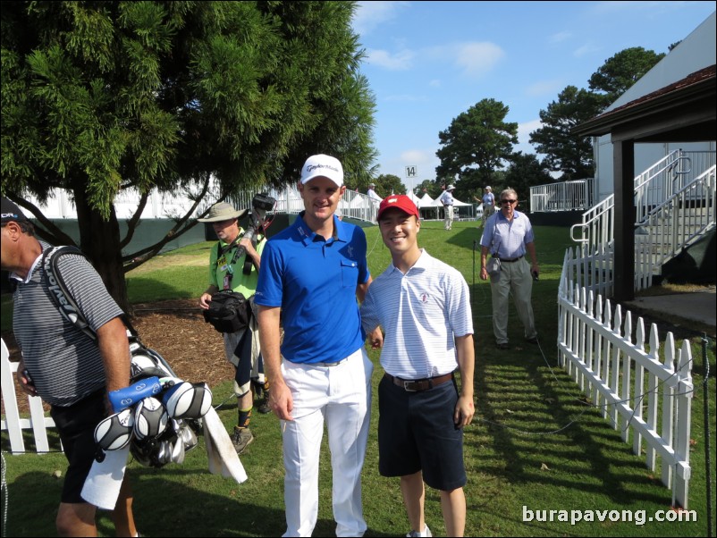 September 10, 2014. Justin Rose.