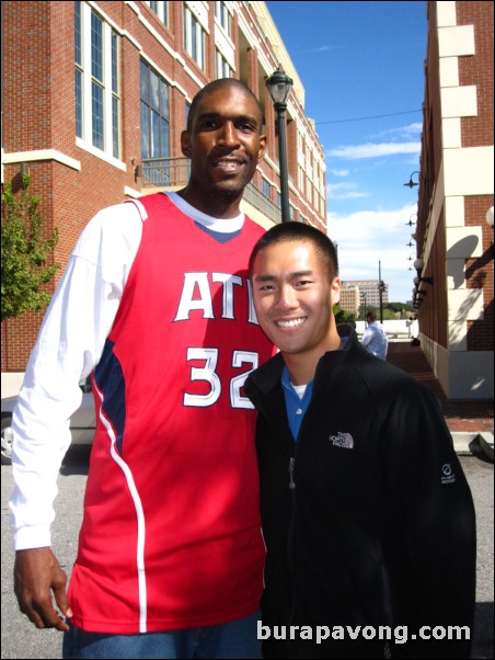 October 25, 2009. Hawks forward Joe Smith.