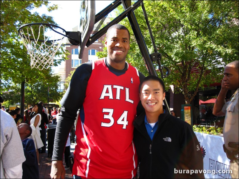 October 25, 2009. Hawks center Jason Collins.