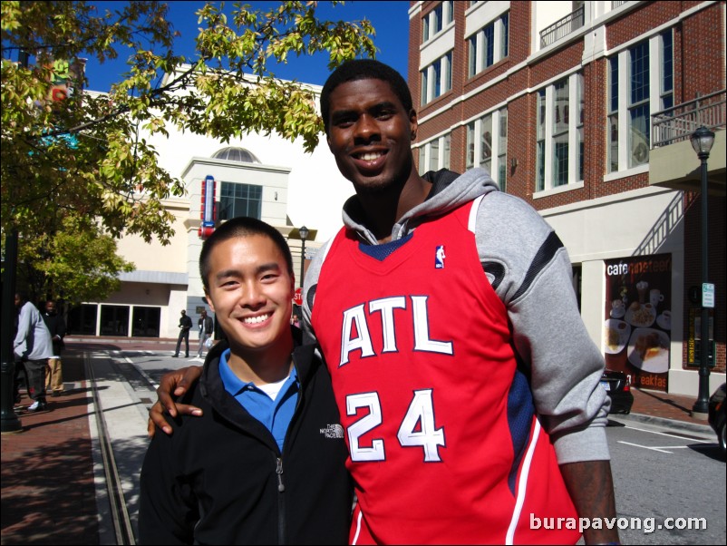 October 25, 2009. Hawks forward Marvin Williams.