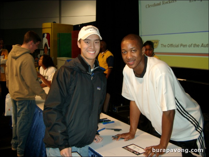  February 6, 2003. NBA All-Star Weekend, Atlanta. Eric Snow, starting point guard for the Philadelphia 76ers.