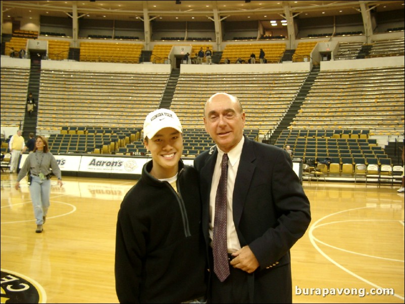 February 26, 2003. Popular college basketball analyst, Dick Vitale.