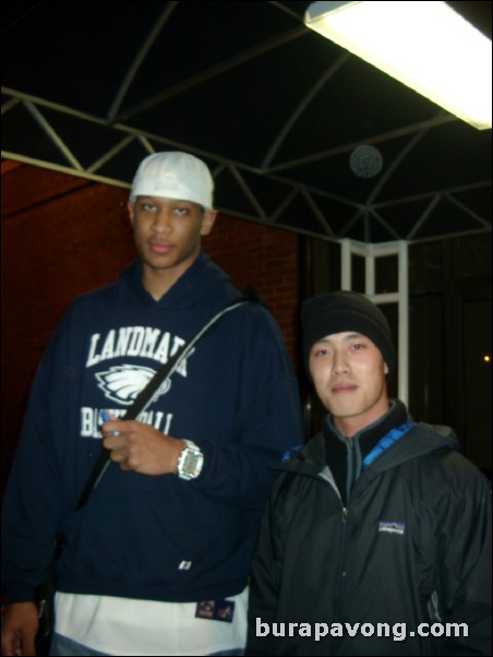 January 30, 2004. Randolph Morris, following his nationally televised game against Dwight Howard and SW Atlanta Christian.