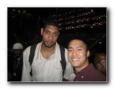 March 25, 2009. Tim Duncan of the San Antonio Spurs.
