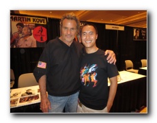 August 29, 2014. Martin Kove, Cobra Kai Sensei John Kreese from the Karate Kid movies.