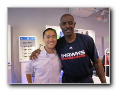 October 23, 2010. Hawks head coach Larry Drew.