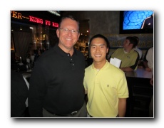 November 28, 2011. Wes Durham, voice of the Yellow Jackets and Atlanta Falcons.