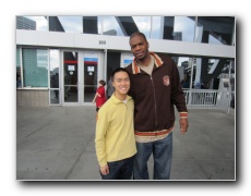 January 7, 2012. Former NBA All-Star, Antonio Davis.