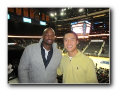 February 9, 2012. Former Georgia Tech and NBA point guard Travis Best.