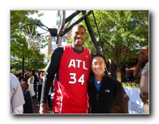 October 25, 2009. Hawks center Jason Collins.