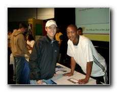  February 6, 2003. NBA All-Star Weekend, Atlanta. Eric Snow, starting point guard for the Philadelphia 76ers.