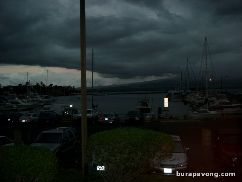 View from Buzz's Wharf, Maalaea.