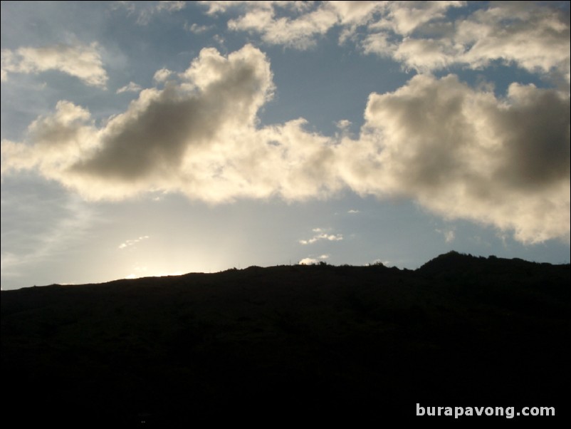 Sunrise in Maalaea.