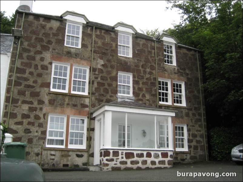 Rosedale Hotel, Portree.  The hotel is made up of converted fishing cottages.