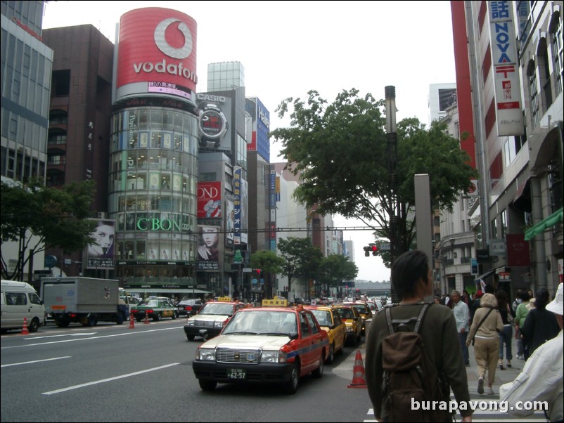 Sunday afternoon in Ginza.