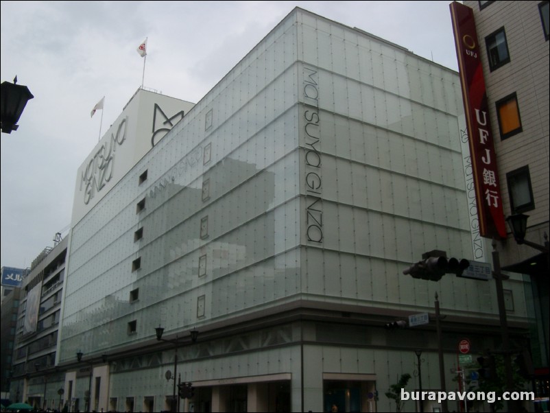 Sunday afternoon in Ginza.