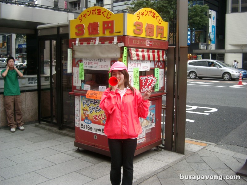 Sunday afternoon in Ginza.