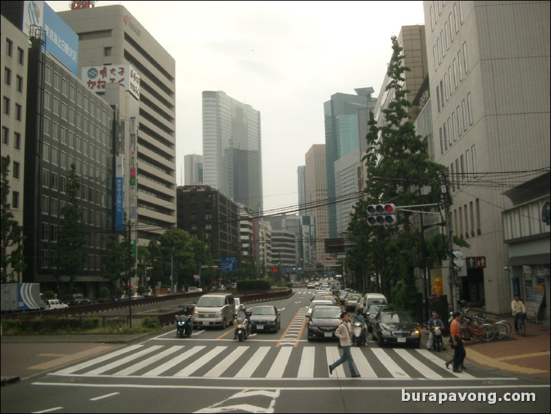 Sunday afternoon in Ginza.