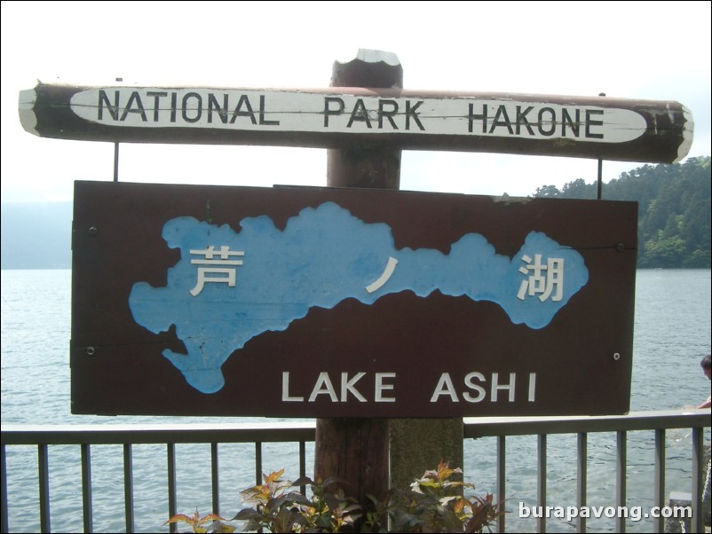 Lake Ashinoko, Fuji-Hakone-Izu National Park.