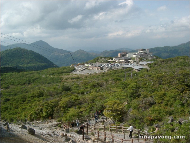 Owakudani Valley.