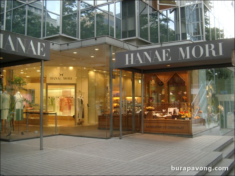 Hanae Mori building, Omotesando.