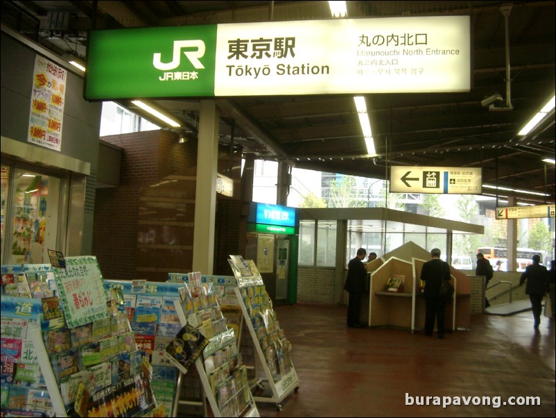 Tokyo Station.