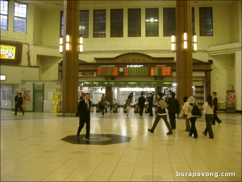 Tokyo Station.