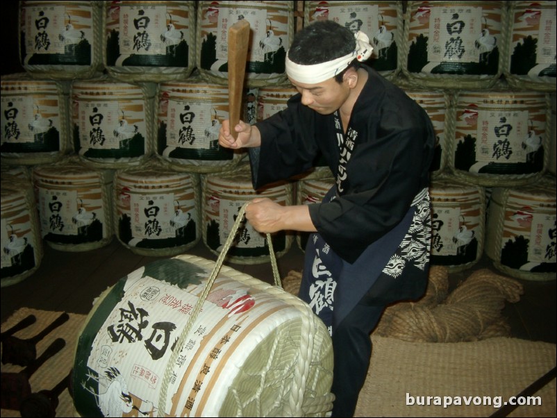 Hakutsuru Sake Brewery Museum.