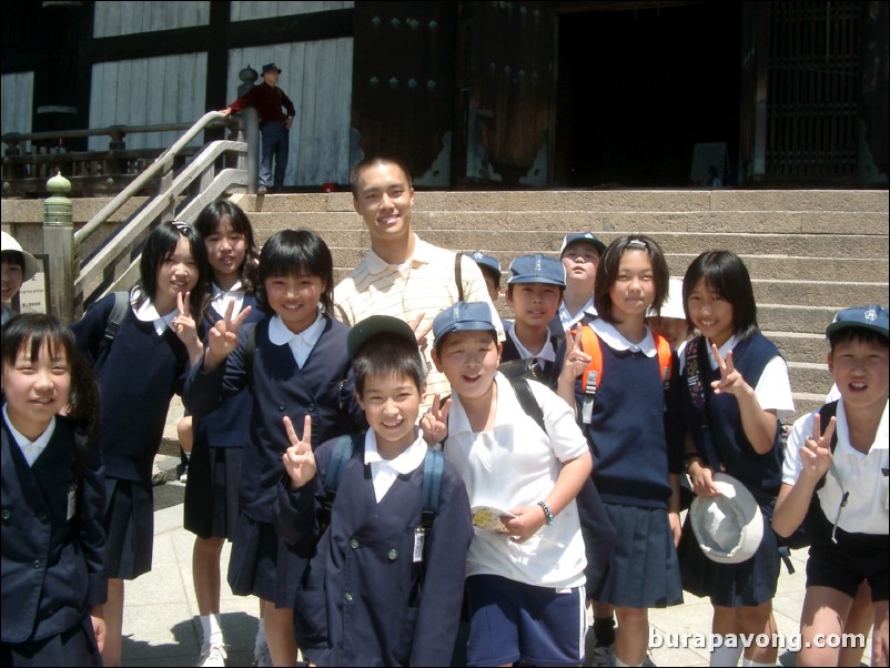 School kids, Todai-ji Temple.