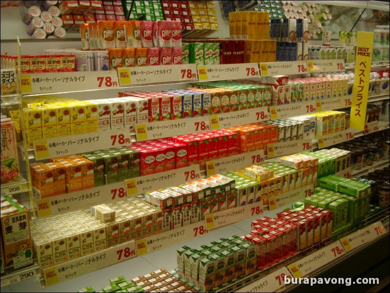 JUSCO grocery store inside AEON shopping center.