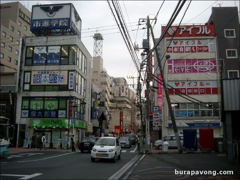 Around Narita station.