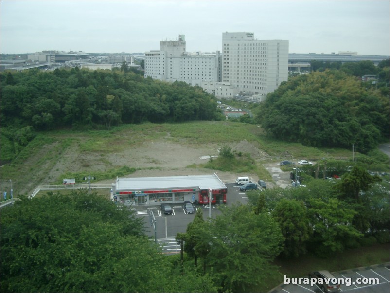 View of New Tokyo International Airport from Nikko Narita.