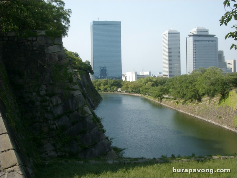 Osaka Castle.