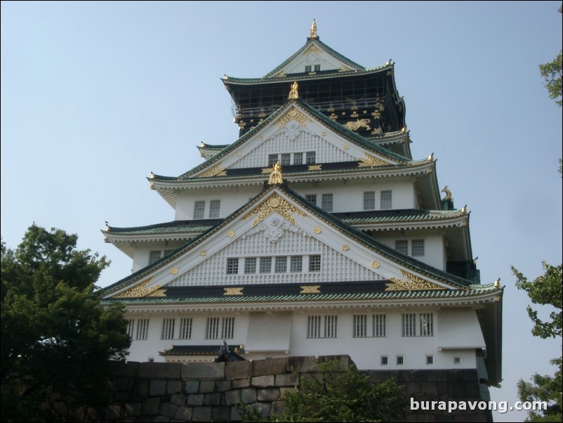 Osaka Castle.
