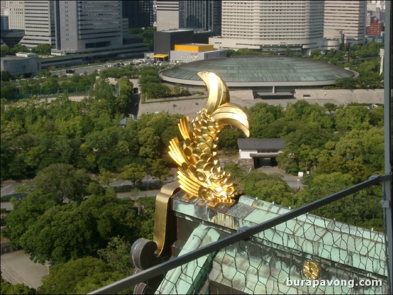 Osaka Castle.