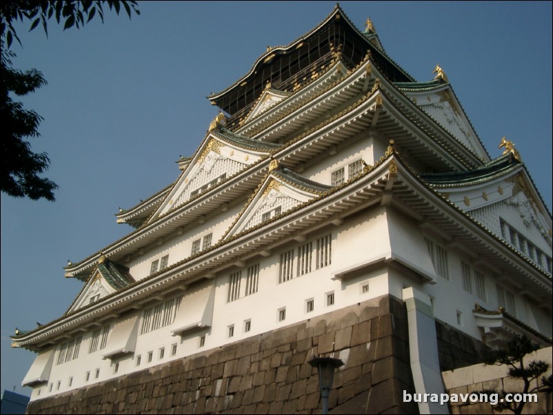 Osaka Castle.
