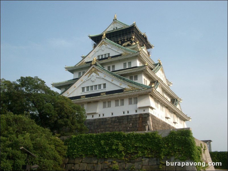 Osaka Castle.