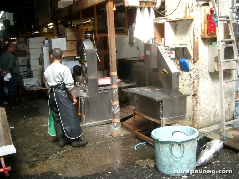 Tsukiji Fish Market.