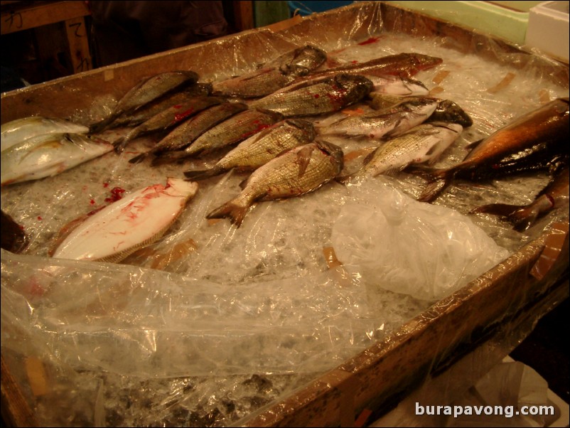 Tsukiji Fish Market.