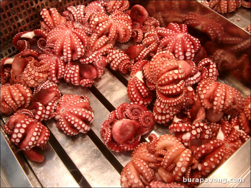 Tsukiji Fish Market.