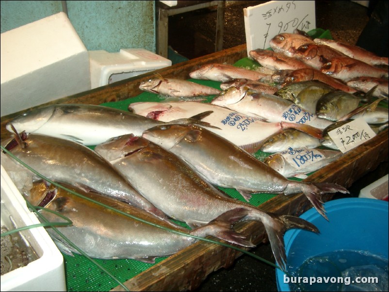 Tsukiji Fish Market.