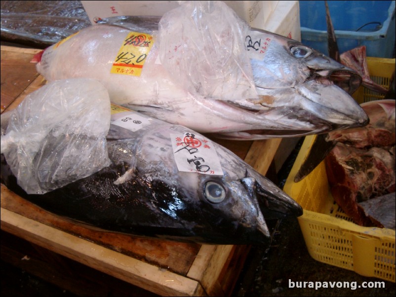 Tsukiji Fish Market.