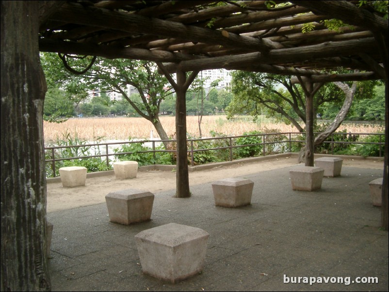 Ueno-koen (Ueno Park).