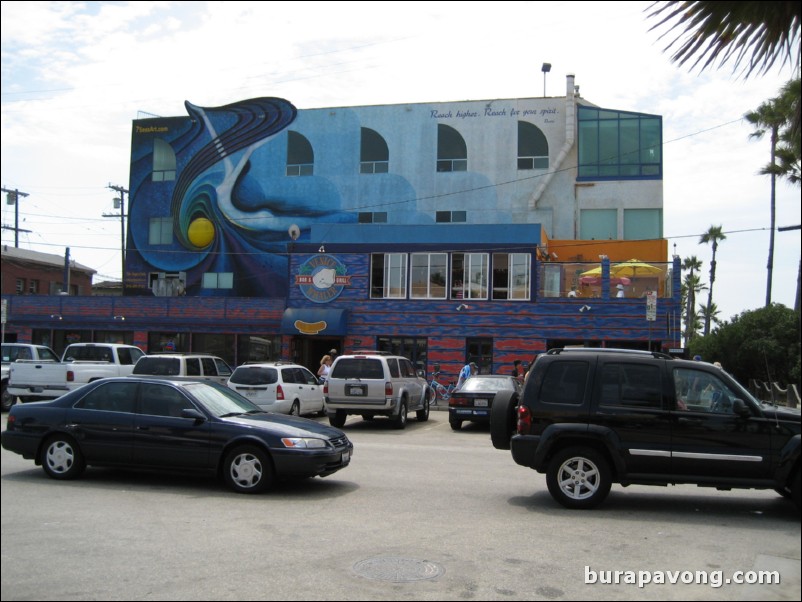 Venice Beach and Boardwalk.