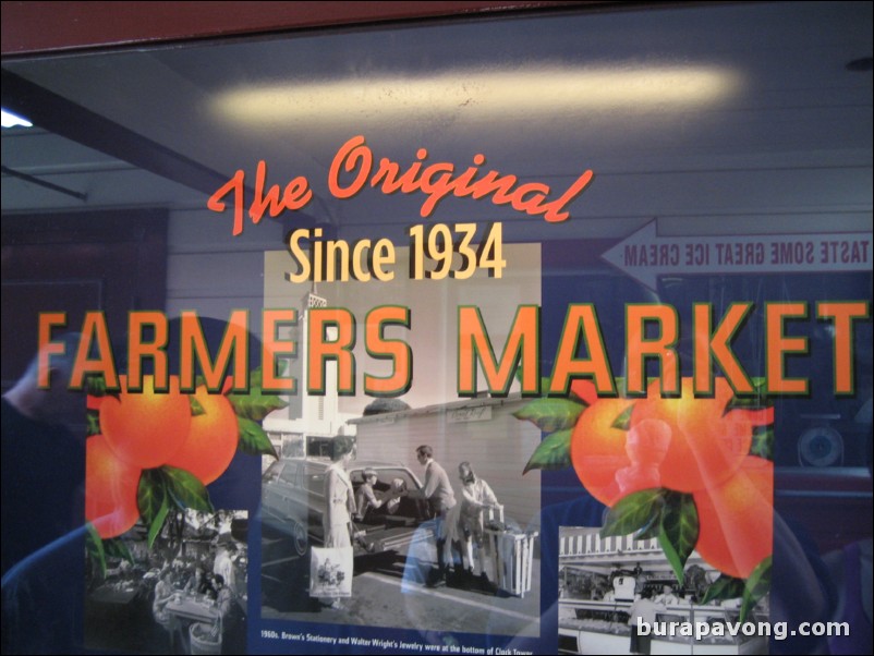 Original Los Angeles Farmers Market.