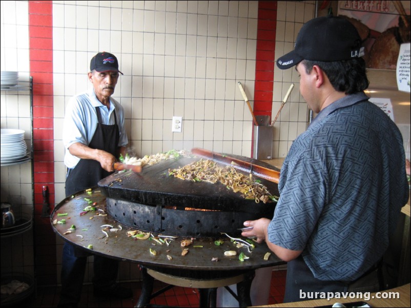 Three Flames Mongolian BBQ on W. Manchester Blvd.