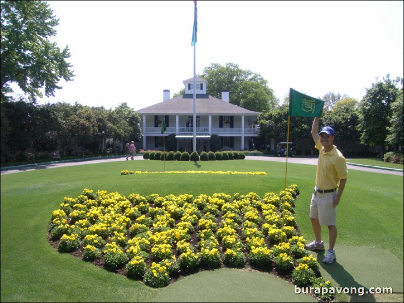 Augusta National Founders Circle and Clubhouse.